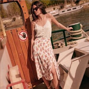 Sézane Tabitha Skirt - Secret Garden - Sz 2/34